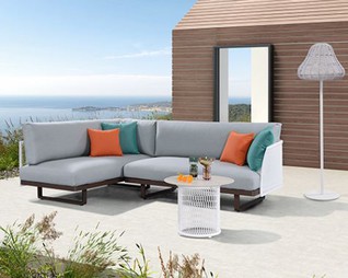 Sectionnel d'angle extérieur