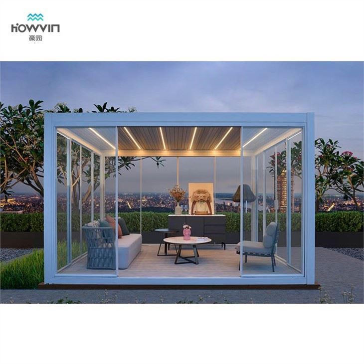 Aluminium Pergola With Roof
