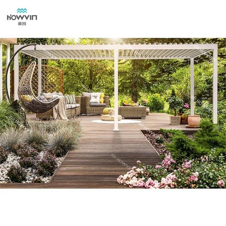 Aluminium Pergola With Roof