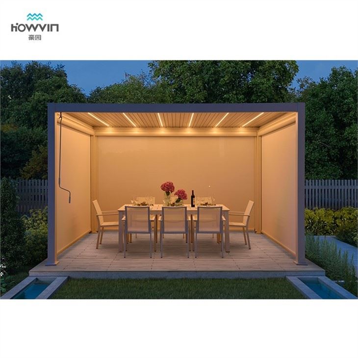 Aluminium Pergola With Roof